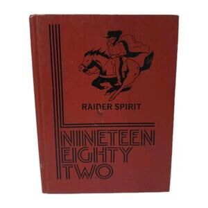 1982 Mabelvale Junior High School Yearbook Arkansas Raider